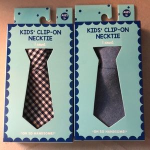 Set of Two Boys Ties